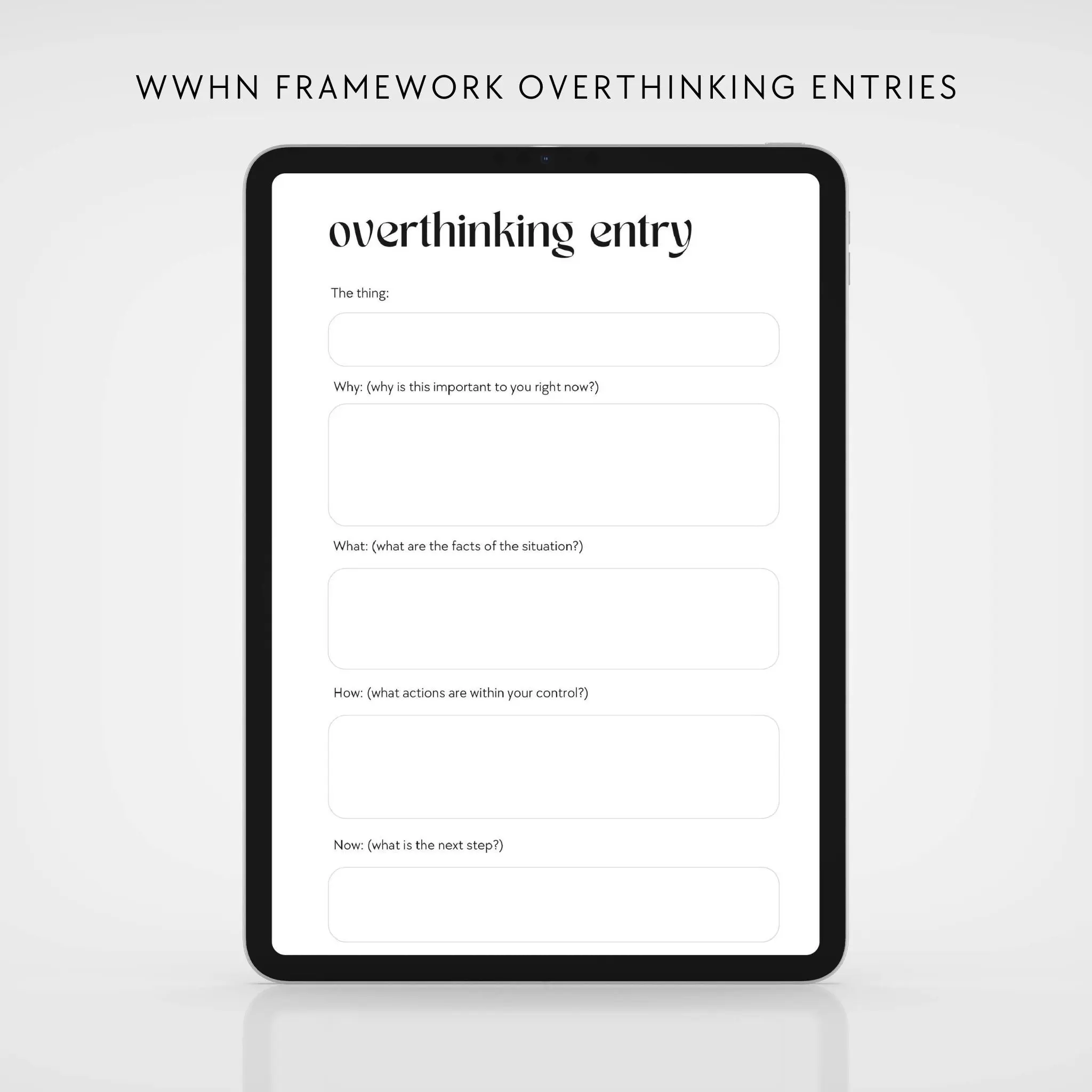 The Overthinking Digital Workbook - Image 8