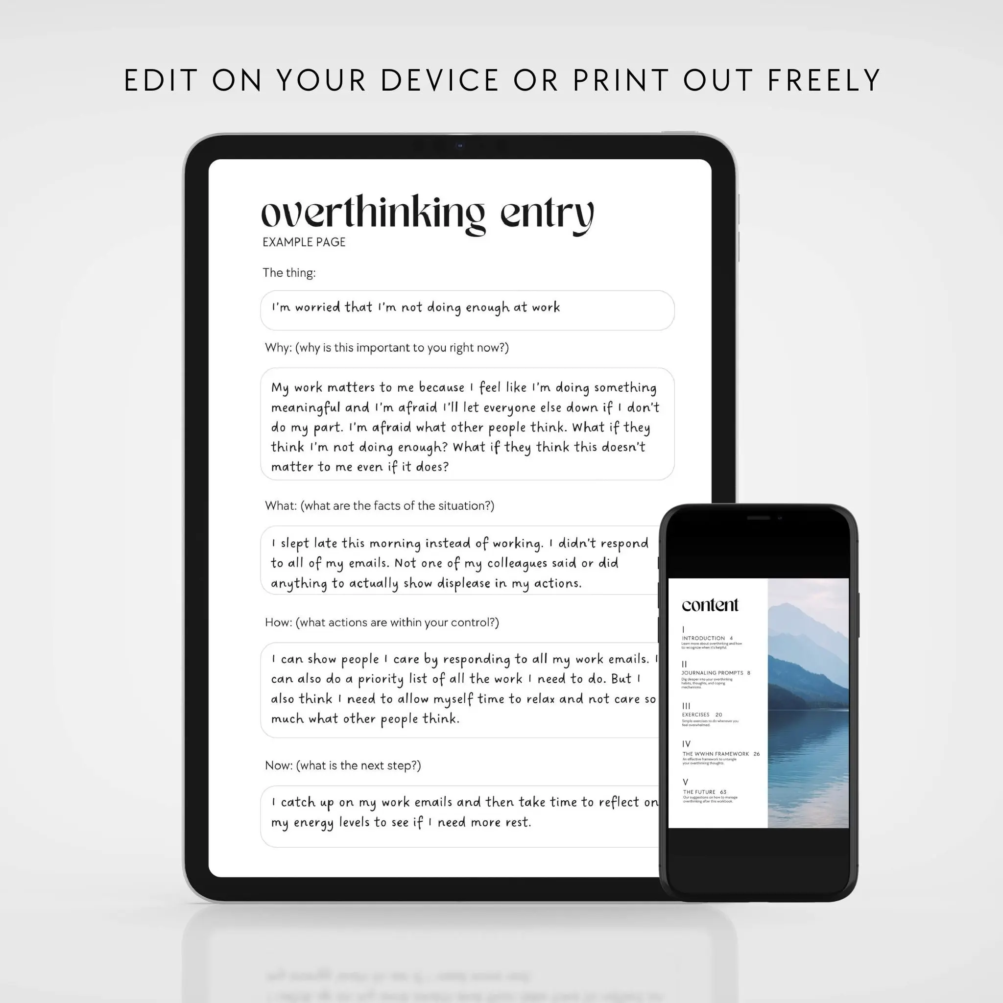 The Overthinking Digital Workbook - Image 9