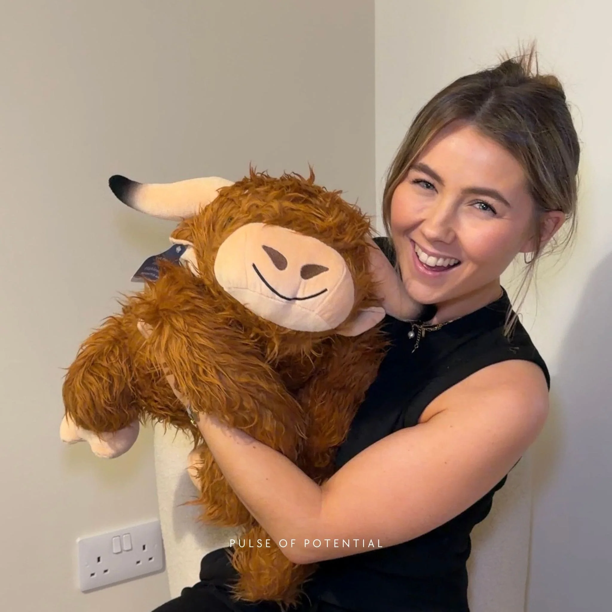 Hallie the Highland Cow Weighted Animal - Image 13