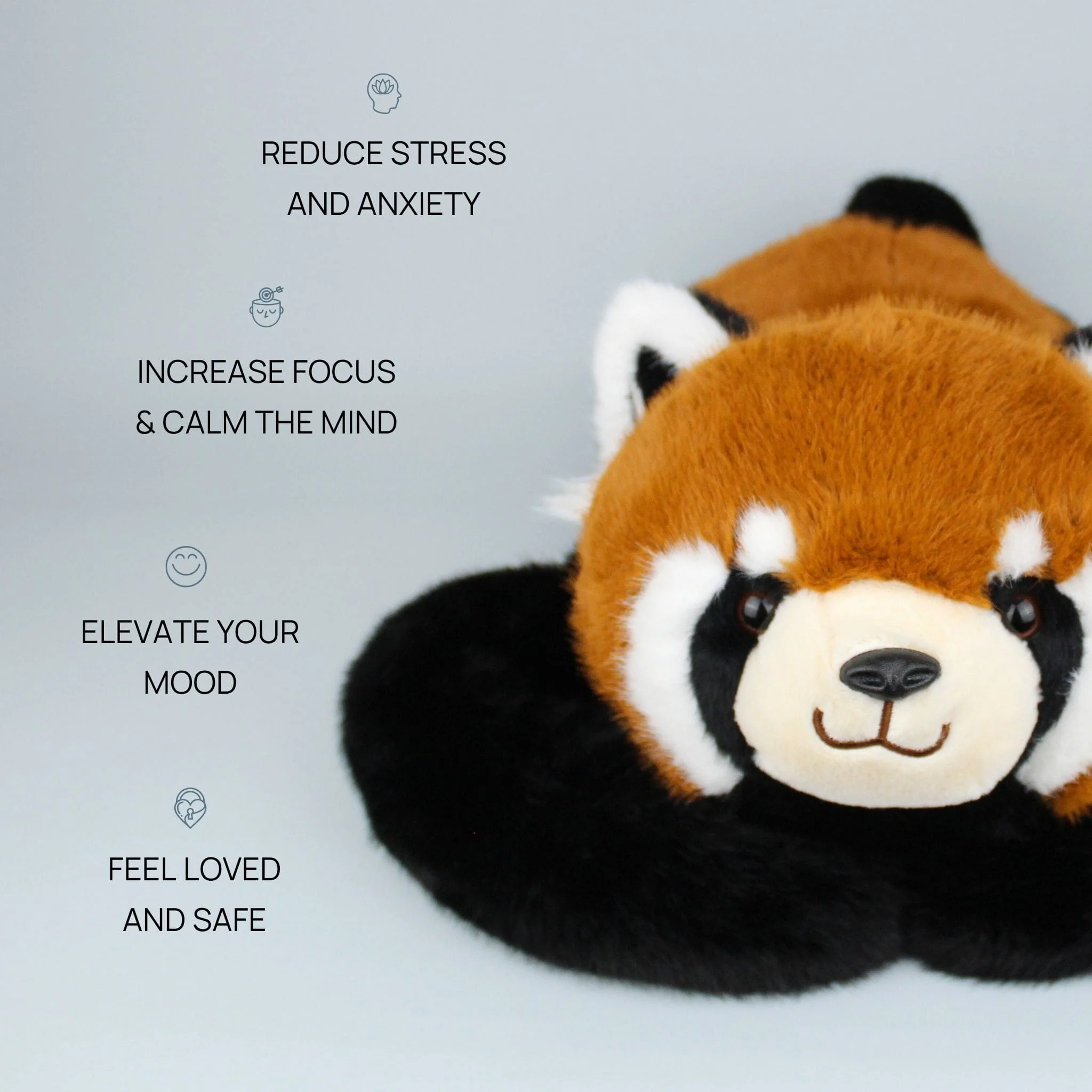 Remie the Red Panda Weighted Animal - Image 3