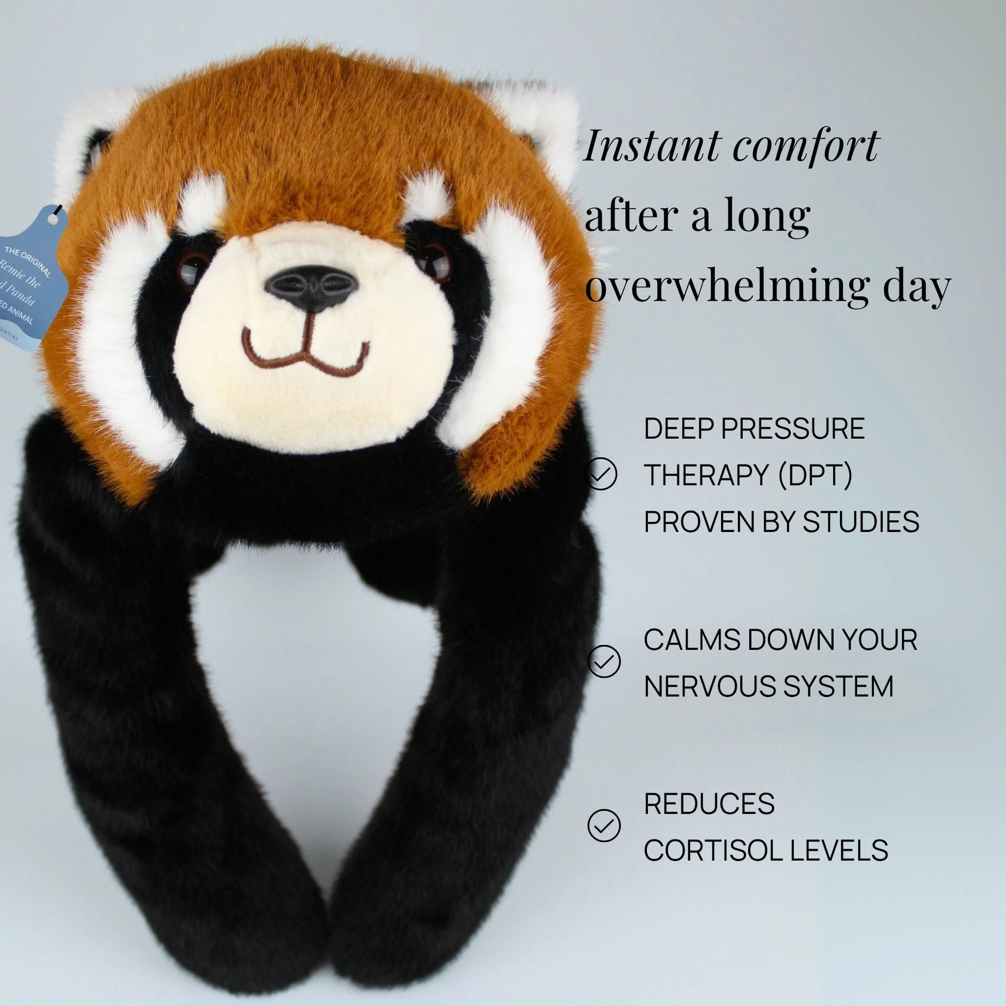Remie the Red Panda Weighted Animal - Image 4