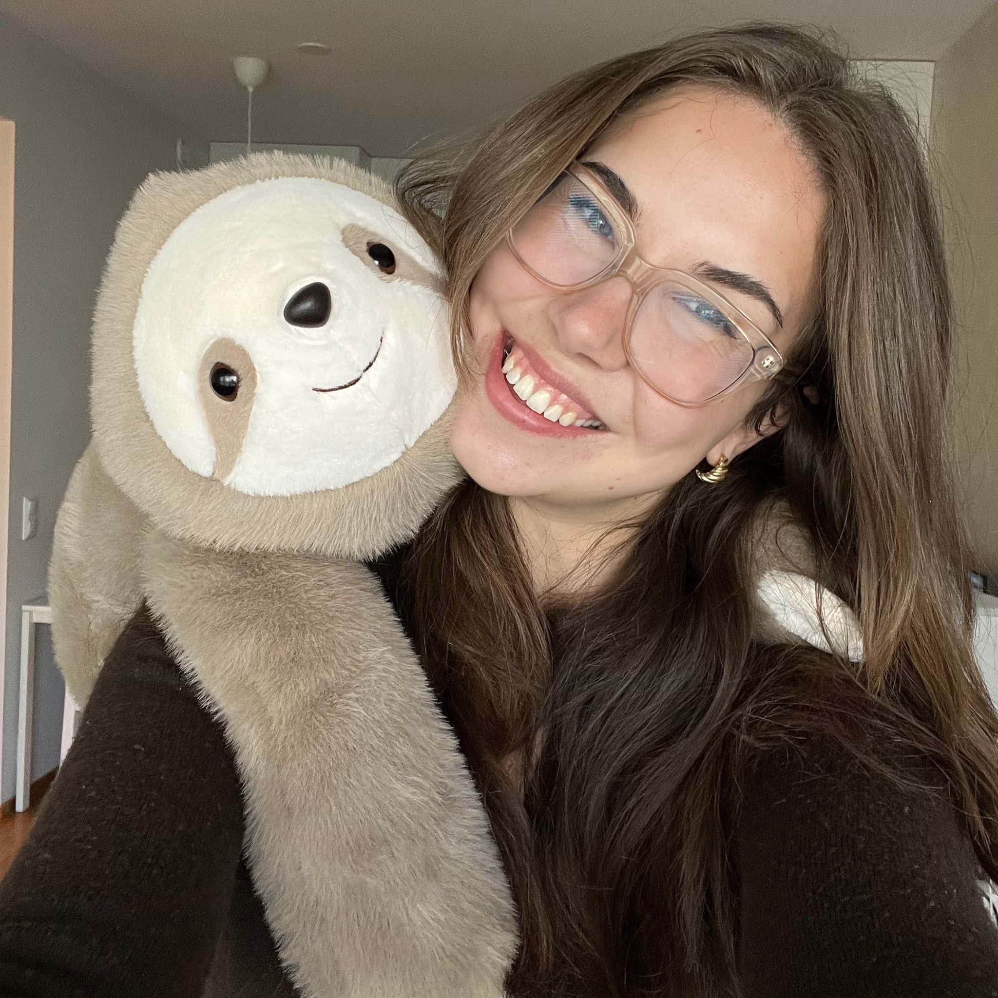 Sunnie the Sloth Weighted Animal - Image 11